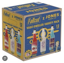 FALLOUT x Jones Soda VAULT DWELLER Variety 12-Pack LIMITED Edition SEALED New picture