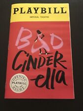 Bad Cinderella Broadway Playbill Andrew Lloyd Webber Linedy Genao OPENING NIGHT picture