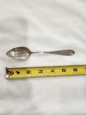 Vintage Sterling Silver Burlington Hotel Iowa Souvenir Spoon picture