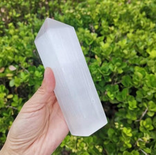 2025HOT  Natural Selenite Wand Crystal Point Stone Quartz Home Decor Gift picture