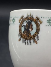 Mayer China Hotel Multnomah Demitasse Cup 1920s  Restaurant Ware Indian picture