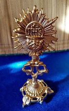 Monstrance Santisimo bóveda Gold Standing crucifix spiritism, misa spirit drawin picture