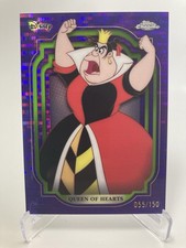2024 Topps Chrome Disney Queen of Hearts Purple Green Pulsar Refractor /150 picture