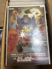 Transformers vs. G.I. Joe: The Movie Adaptation #1 2017  Tom Scioli Cover picture