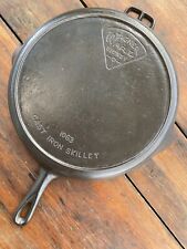 Wagner Ware Cast Iron #13 Pie Logo Skillet picture