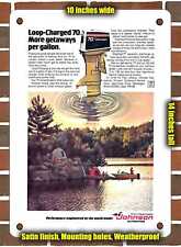 METAL SIGN - 1975 Johnson Boat Motors - 10x14 Inches picture