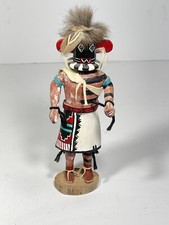 RARE Antique Hopi Indian Left Hand Kachina Katsina By R. long Unique Piece Arizo picture