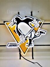 New Pittsburgh Penguins Hockey HD ViVid Neon Sign 20