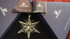 2005 Swarovski Crystal 9445 200 501 Snowflake Ornament 680502 In Box w/Cert picture