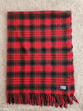 VINTAGE Pendleton Plaid Blanket Pure  virgen Whool Made In USA. picture