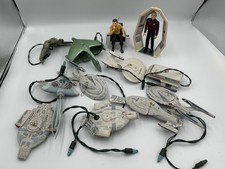 Vintage Star Trek Lot of 12 Ornaments Hallmark Keepsake Magic Light-up TESTED picture