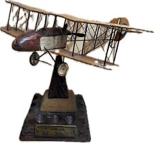 Antique Airplane Model Display Piece DE HAVILLAND D.H. 1915/17 picture