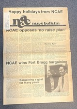 1980s NCAE Holiday News Bulletin December Edition picture