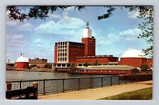 Boston MA-Massachusetts, Science Museum, Science Park, Vintage Postcard picture