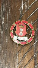 WWI Pre Wwii Polish City Of Danzig Patriotic Pin Rare picture