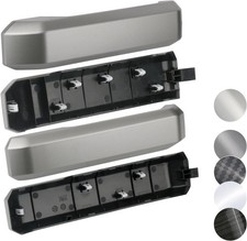 1 Set Interior Inner Door Handle Cover Trim | Fits 2015-2020 Ford F150 Supercrew picture