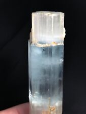 45 grams beautiful Aquamarine  Crystal with goshinite growth from Pakistan picture