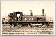 RPPC Real Photo Postcard Steam Locomotive Drummond CR Train Engine #1178 Moore picture
