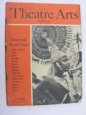 THEATRE ARTS MONTHLY April 1940 Ollantay Kukeri Wau PNG Voladores Travel Issue picture