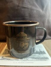 Filson Smokey Bear Enamelware Mug -BROWN- Limited Edition -NWT picture