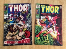 Lot of *2* 1960s MIGHTY THOR #152 (FN++ to FN/VF), 161/Key (VF, Read...) picture