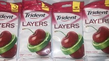 Trident Gums Lot X 4 Packets from 2016 Just for Collectors π picture