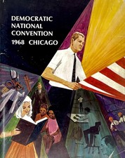 Democratic National Convention 1968 Chicago Official Program Complete Rare DNC picture