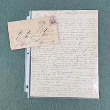 Vtg 1942 Handwritten Letter Pawtucket, RI with Envelope Correspondence picture