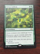 1x SYLVAN ANTHEM - Modern Horizons - MTG - Magic the Gathering picture