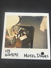 1990s Motel Drugs Weed Coke Weird ODD Los Angeles Polaroid Vintage Photo picture