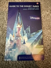English Guide Disneyland Paris & Walt Disney Studios Park Full Map New 2026 picture