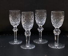 Set of FOUR Waterford Crystal Powerscourt Cordial Glasses picture