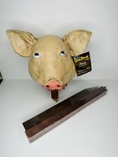 2001 Motel Hell Death Pig Head DON POST Paper Magic Group Halloween Prop New picture