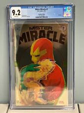 DC Mister Miracle #7 Gold Foil Wondercon Variant CGC 9.2 Tom King Mitch Gerads picture