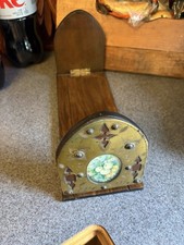 P. Moore Antique Victorian folding wooden book holder With decorative panels picture