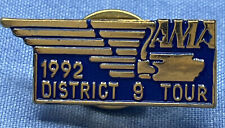 1992 AMA DISTRICT 8 TOUR PIN picture