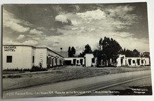 c1930s RPPC Las Vegas NM Arcadia Motel Roadside New Mexico Postcard Real Photo picture
