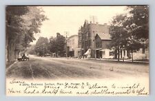 Homer NY-New York, Business Section Of Main St, Vintage c1907 Postcard picture