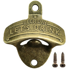 1 pc Vintage Wall Mounted Bottle Opener Retro Beer Opener Bar Tool picture
