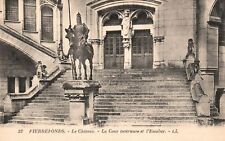 Paris France, Interieure Chateau De Pierrefonds Castle, Vintage Postcard picture