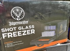 NEW JAGERMEISTER SHOT GLASS FREEZER AND SHOT GLASSES  New picture