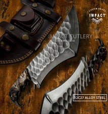 IMPACT CUTLERY RARE CUSTOM 12C27 STEEL FULL TANG BUSHCRAFT TRACKER KNIFE picture