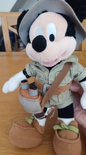 Vintage 2000 Walt Disney World Mickey Mouse Safari  10inches  displayed use only picture