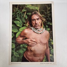 iggy pop photo article Print ad punk the stooges music band funny humor rock picture
