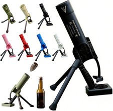 Beer Bottle Mortar Opener Tube, 51mm Heavy Duty Tactical Cap Desks Shelves New picture
