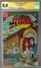 New Teen Titans v2 #12 CGC SS 8.0 (Sep 1985, DC) Signed by Marv Wolfman picture