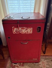 Vintage 1950's Vendo Model A23E Coca Cola coin operated Vending Machine,Spin Top picture