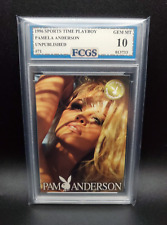 Pamela Anderson #71 (1996) Sports Time Playboy Unpublished - Graded 10 [GEM-MT] picture