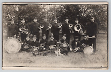 RPPC Chuckery Ohio Cornet Band c1905 Real Photo Postcard picture