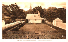 The Galt cottage and garden Williamsburg Virginia rppc postcard a43 picture